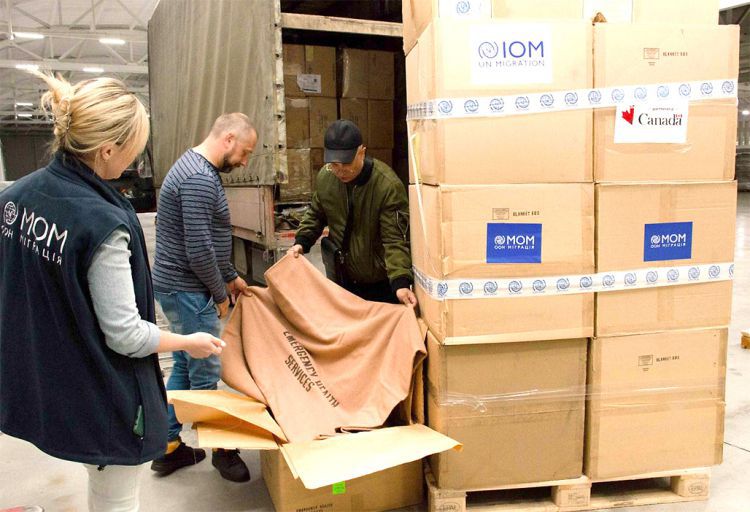 Кіровоградщина отримала гуманітарну допомогу від представництва МОМ ООН